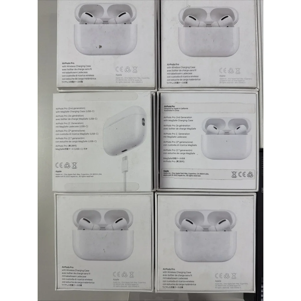 16 Empty Apple Boxes Lot Ipad iPhones AirPods Lightening Connector Headphones 2i